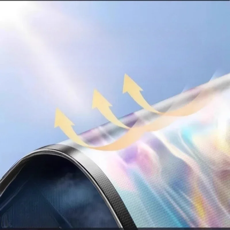 Для Geely Galaxy EX5 лазерный солнцезащитный козырек, переднее лобовое стекло, теплоизоляция, защита от солнца, зонтик, автомобильные принадлежности Для Geely Galaxy EX5 лазерный солнцезащитный козырек, переднее лобовое стекло, теплоизоляция, защита от солнца, зонтик, автомобильные принадлежности