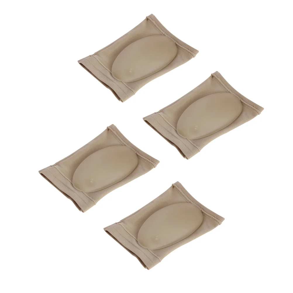 

2 Pairs Arch Support Brace Inserts for Men Silicone Socks Boat Foot Shallow Month