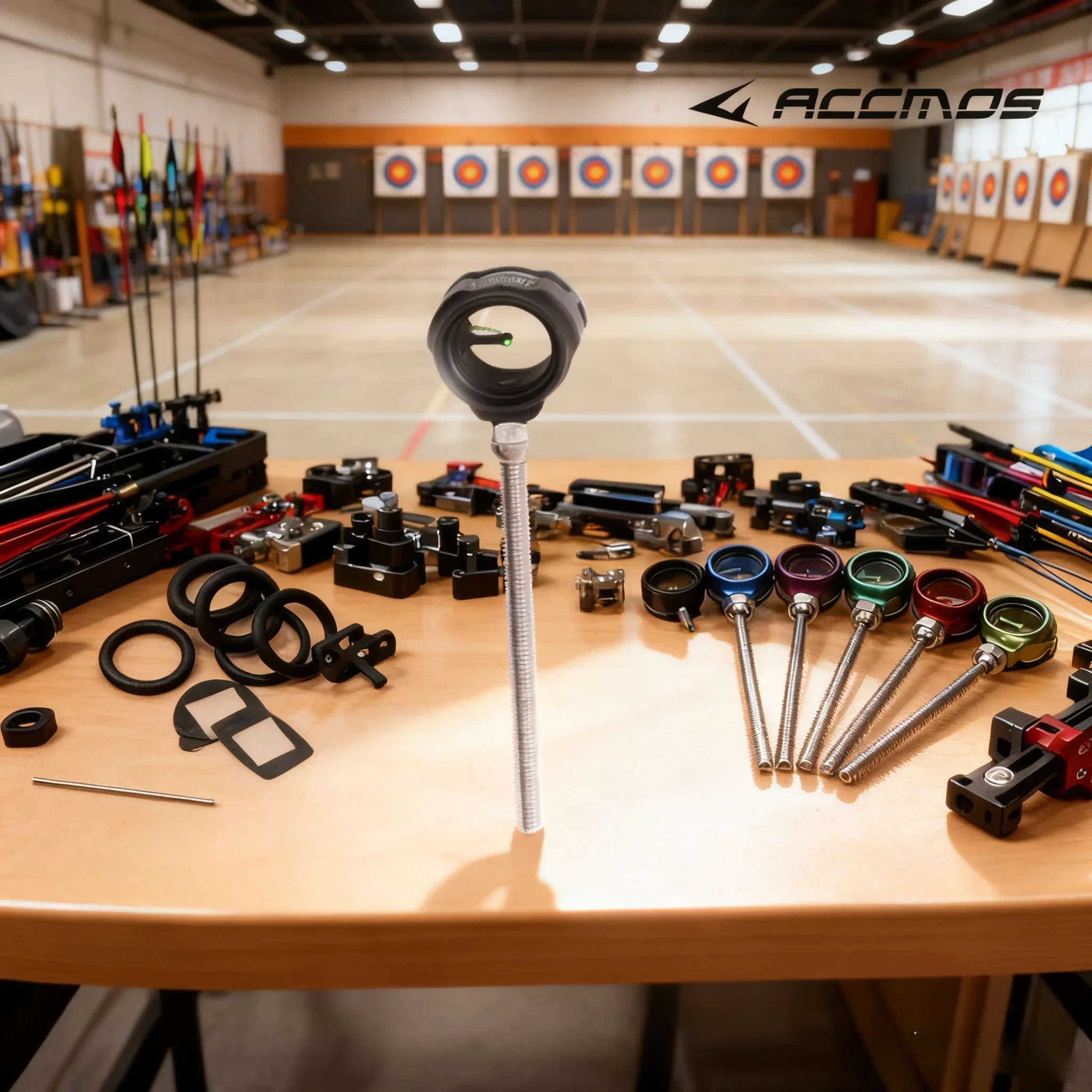 

Green Fiber Optical Sight Pin 0.019" TR1005 CNC Machined Aiming Head for Recurve Bow Archery Shooting Hunting