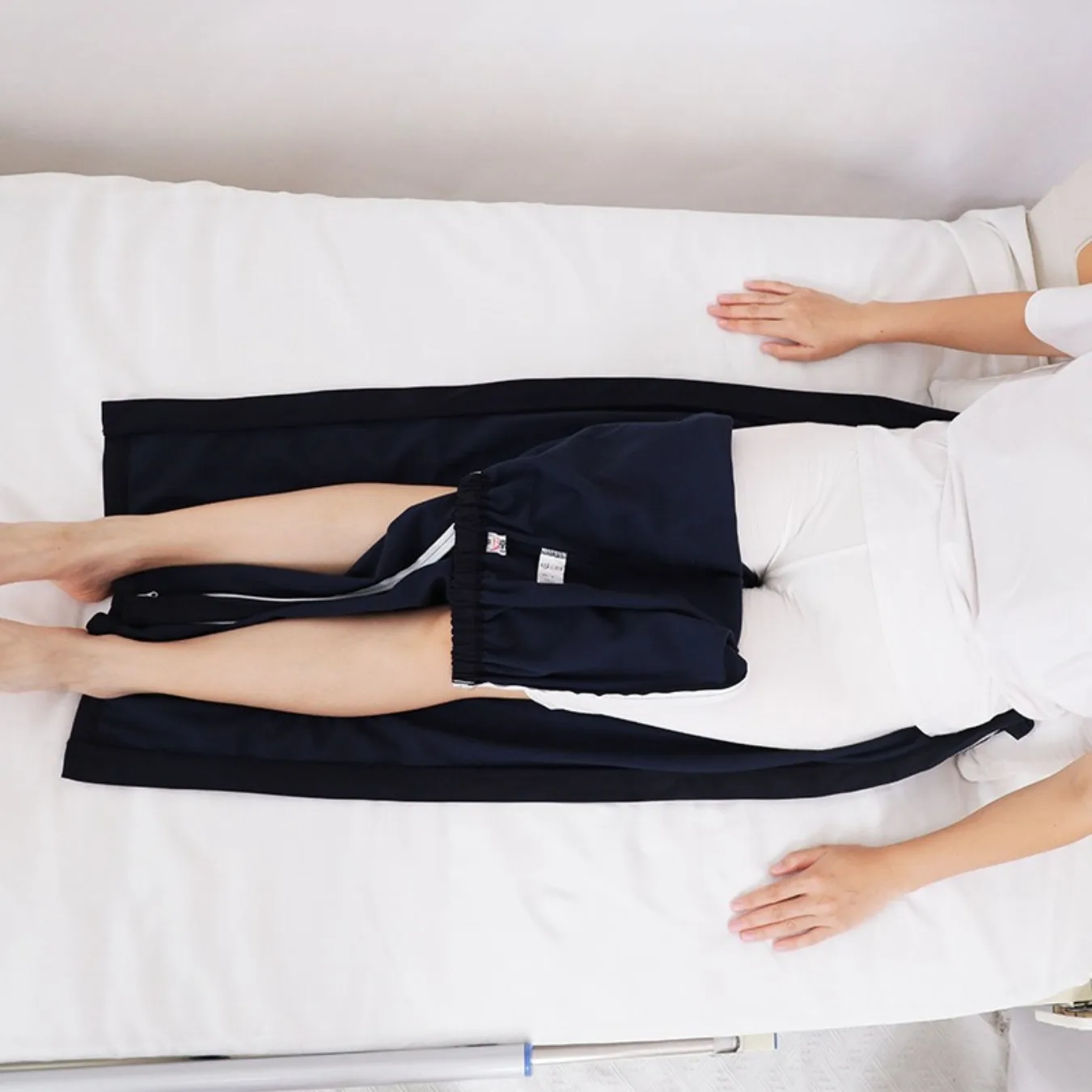 Letto per paralizia postoperatoria per fratture Pantaloni comodi Pantaloni facili da indossare e togliere con cerniera su entrambi i lati Anziani