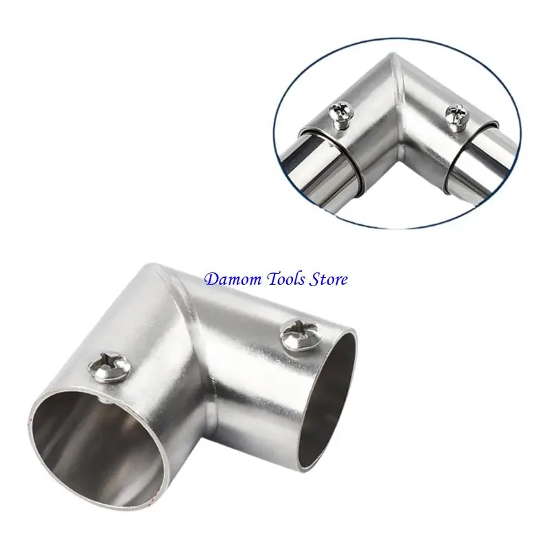 57BE Stainless Steel Joint Round Tube Connector Connection Fastener for Furniture Framing and Structural Support Enduring