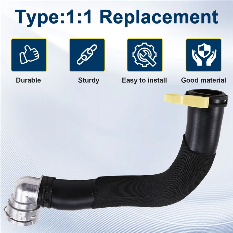 ABXN-Upper Radiator Coolant Hose For Land Rover Discovery LR4 Range Rover Sport 3.0L TDV6 LR043326 LR095544