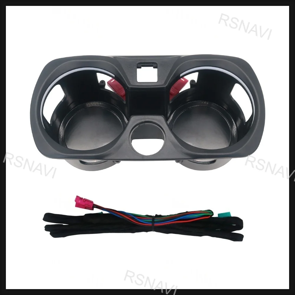 11-Color LED Cup Holder Ambient Light for BMW 2 3 4 Series G20 G22 G80 G82 G42 M2 M3 M4 i3 i4 Car Interior Lighting Accessories