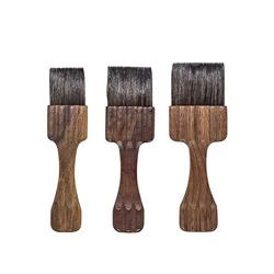Artsecret Walnut Wooden Painting Brush for Acrylic Watercolor Oil Drawing Ox Ear Goat Hair Mix Artist Paint Brush 1.57-2.36Inch