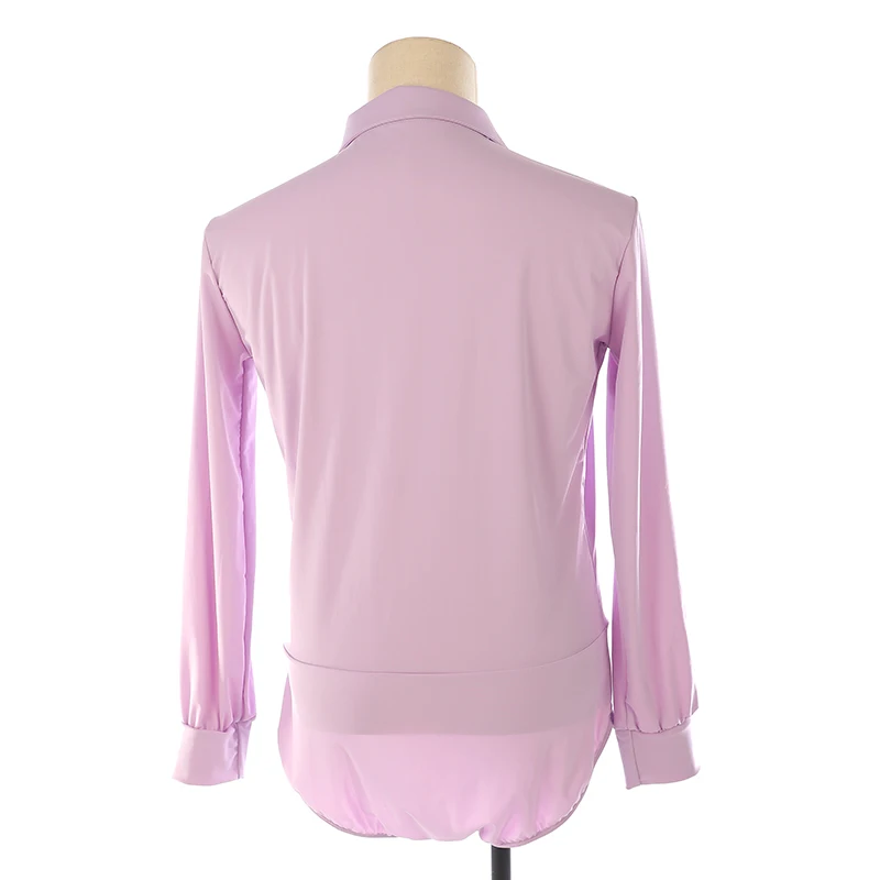 Boys Men Figure Skating Performance Clothing Customized Competition Ice Skating Leotard Kids Gymnastics Dance White Solid
