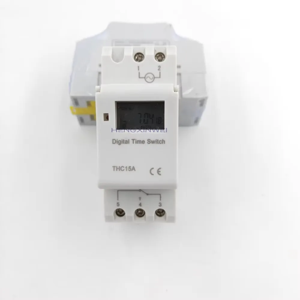 THC15A Digital Programmable Timer ( Fixed Terminal Terminal Wire Connector)