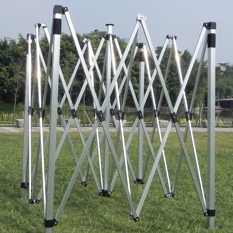10*10 Feet Beach Tent Sun Shelter Customized Color Logo Printing Barnum 3x3 Pliable Roof Top Tent Aluminum Pole Outdoor New