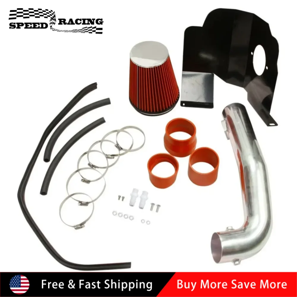 

Комплект для холодного впуска воздуха + тепловой экран для Chevrolet Silverado 1500 5.3L 6.2L 2014-2020 гг., GMC Yukon Denali Denali XL 6.2L V8 2015-2020 гг.