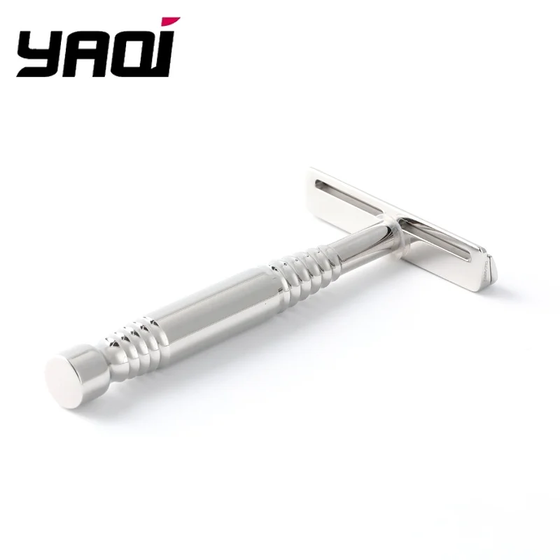 YAQI Romulus Polished Shaving Safety Razor Razor Beard shaver AC Blade Single-edged 316 stainless Steel Mens 2026