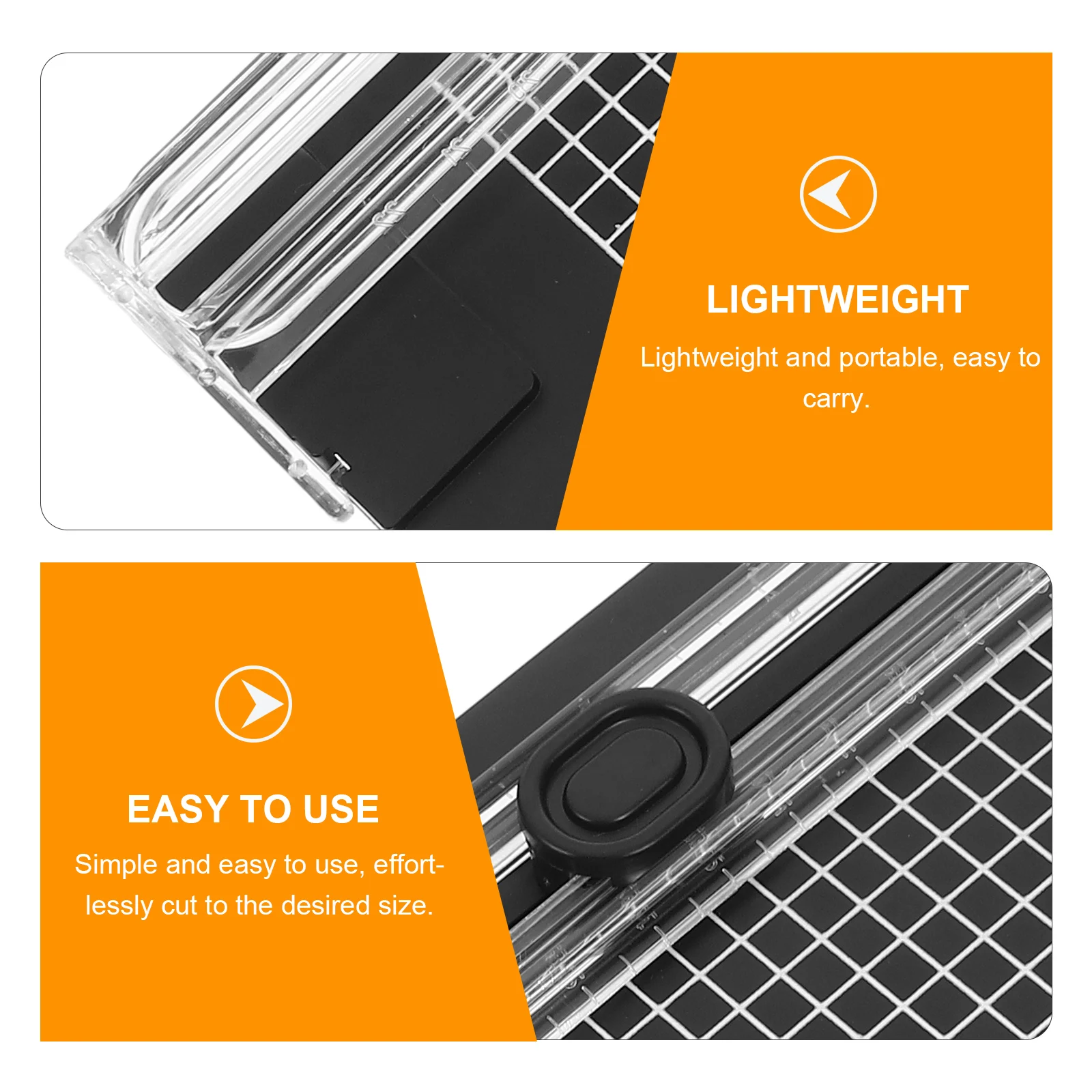 Paper Compact Manual Trimmer A4 Size Photo Craft Tool Precision Cutting Board Scrapbooking Classroom Office