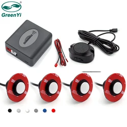 GreenY Original 13mm plane sensor for rear bumper, adjustable depth 16mm parking sensor to assist rear radar bumper system