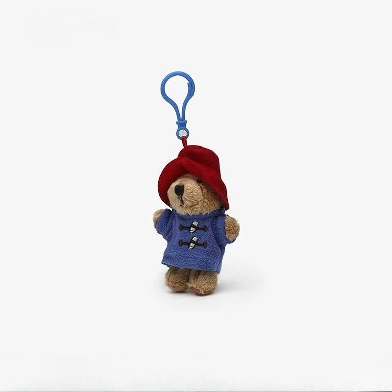 Kawaii New Paddington Paddington Bear Plush Doll Keychain Ornament Pendant Children's Birthday Gift Christmas Gift