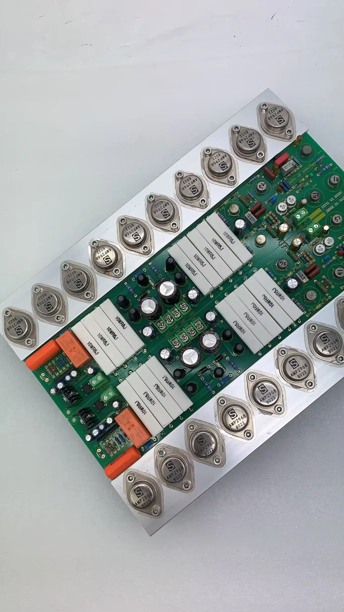 Swiss FM711 power amplifier board fm power amplifier board is suitable for fm255 preamplifier gold seal