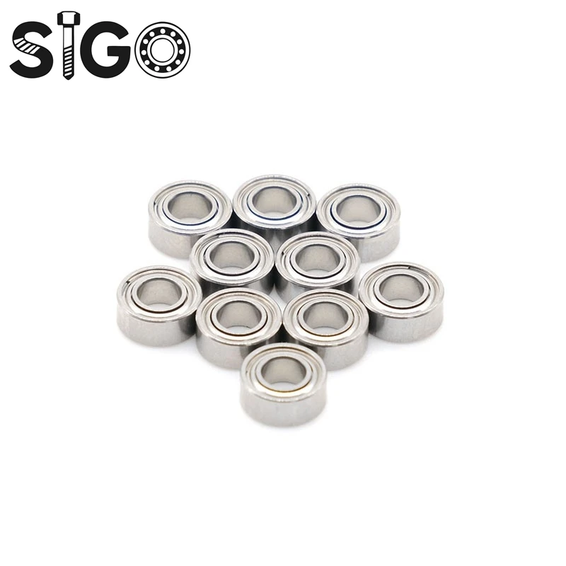 1Pcs SMR74ZZ ABEC-9  Stainless Steel Ball Bearing 4x7x2.5 Mm High Speed Bearing MR74MR85MR95MR104MR105MR106MR115 MR117MR126