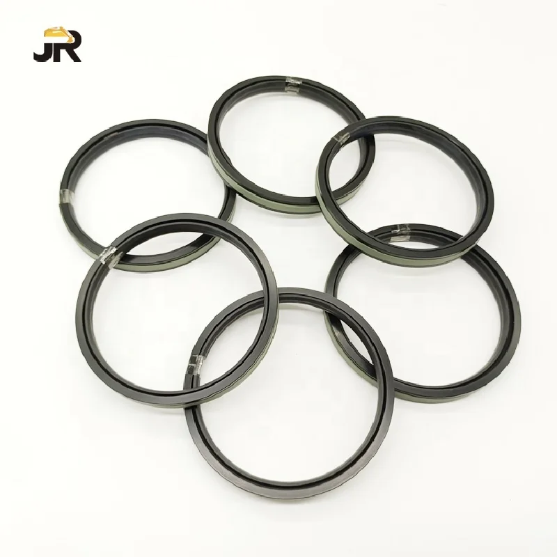 JR SPGW P503 Green PTFE Hydraulic Cylinder Piston Rod Oil Seal Excavator Rubber Plastic NBR Waterproof Hydraulic Seal