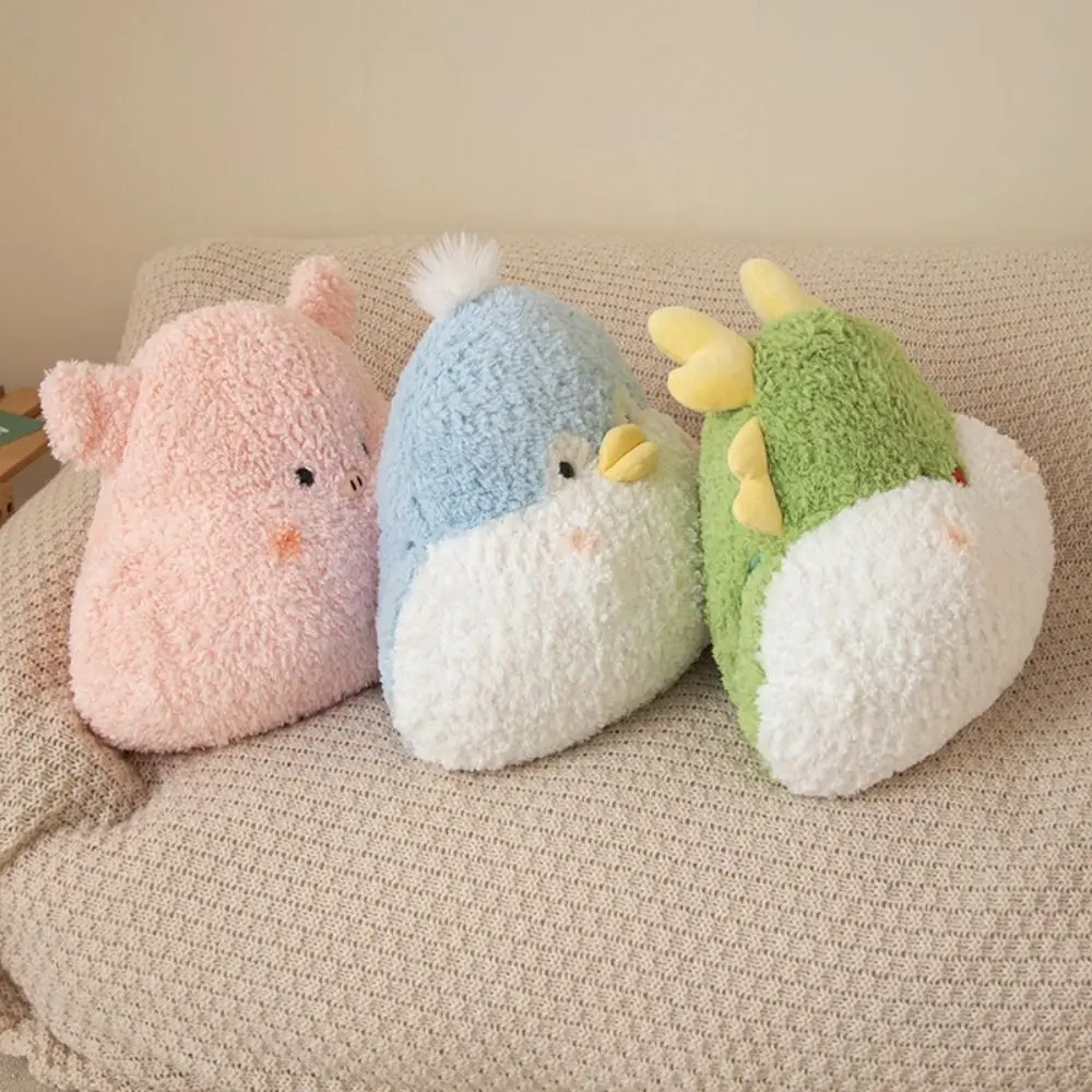 Cute PP Cotton Hand Warmer Pillow Soft Cartoon Animal Plush Pillow Gift Keep Warm Cartoon Dolls