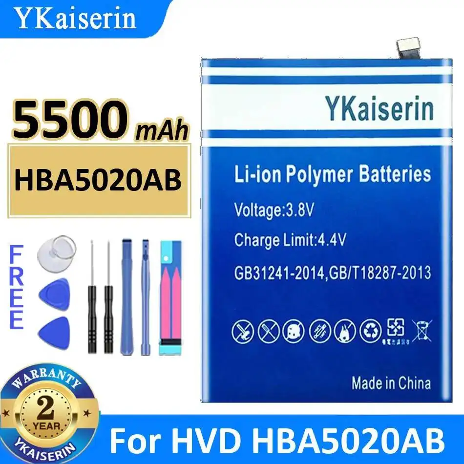 

For Hvd HBA5020AB Mobile Phone Battery 5500Mah Premium Replacement