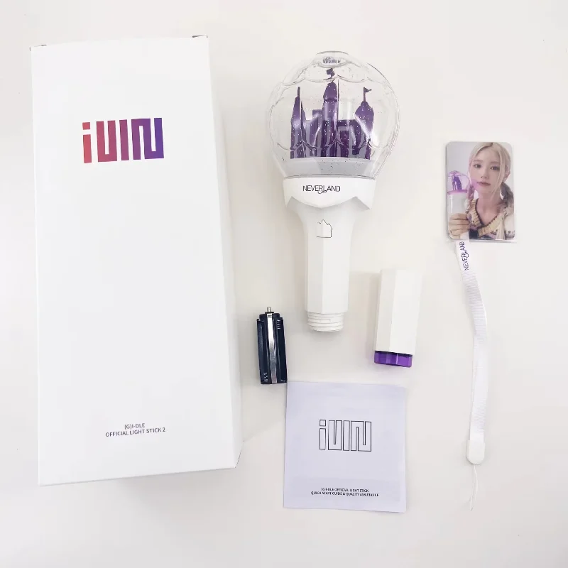 KPOP (G)I-DLE 2nd Generation Lightstick Concert Ver.2 Castle Hand Lamp YUQI Soyeon Miyeon MINNIE Fans Gifts Star Surrounding