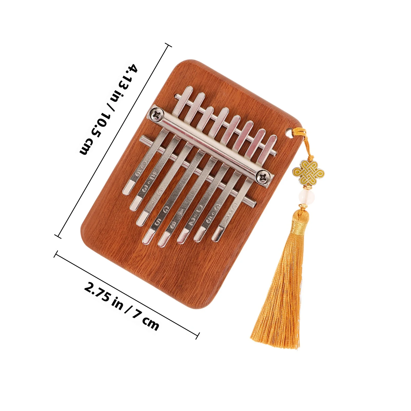 بيانو كاليمبا مكون من 17 مفتاحًا، أداة إصبع خشبية محمولة للمبتدئين، هدية موسيقية صغيرة، ممارسة خفيفة الوزن