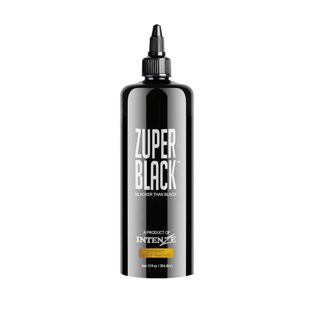 Tattoo Ink Small Particle Zuper Black Silicone Leather (360 ml) 12 oz Super Black for Student Practice