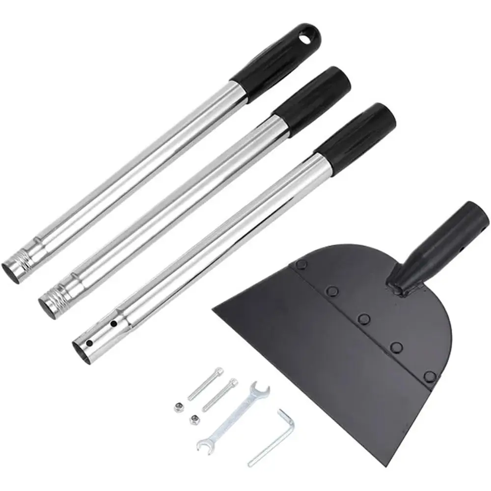 

Телескопический 3-секционный инструмент для удаления снега и льда — садовая лопата для прополки (1,2 м)