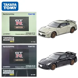 TAKARA TOMY TOMYTEC 1/64 TLV-316a/b NISSAN GT-R Premium Edition T-spec 2024 Model Alloy Toy Motor Diecast Metal Model Gifts