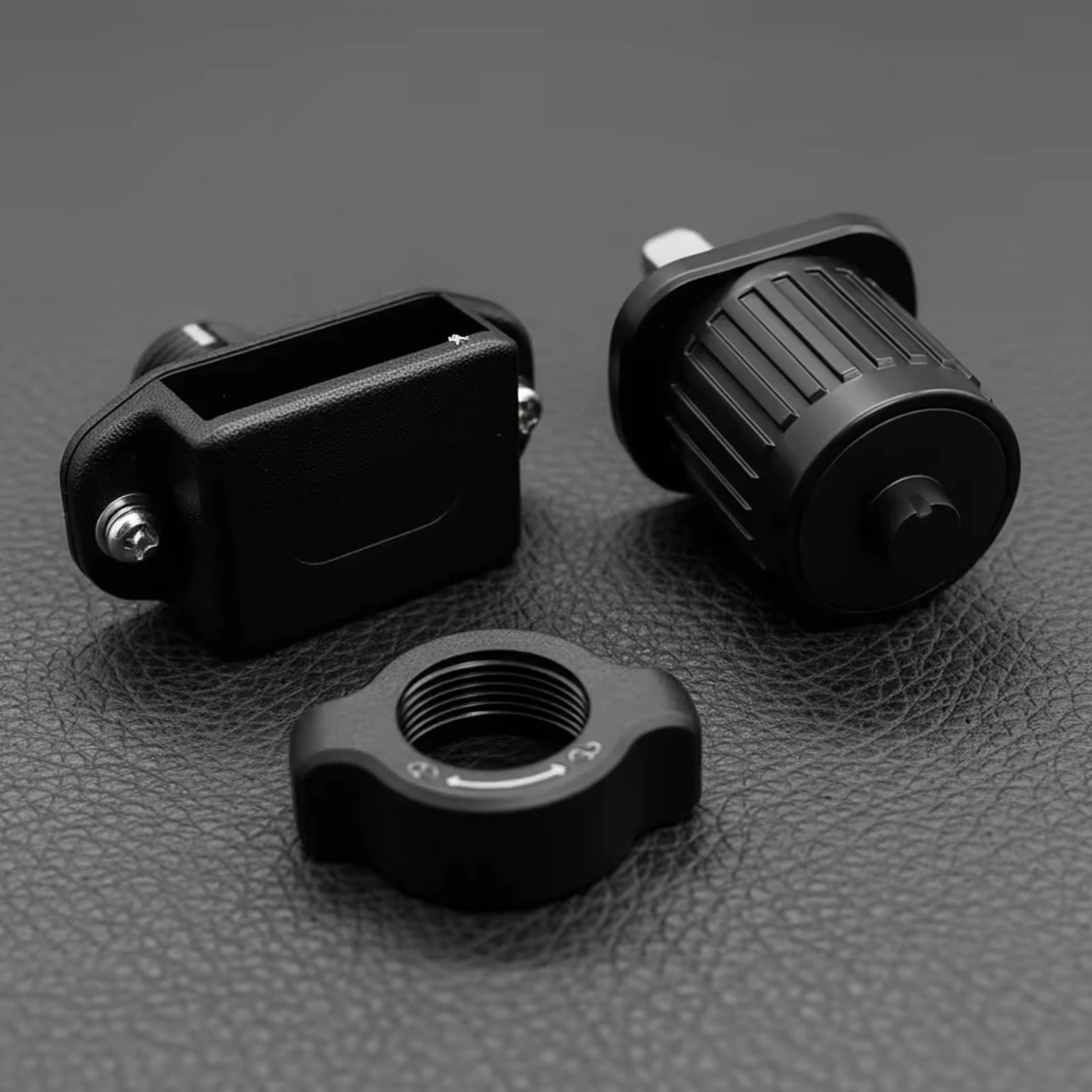 Two-Way Radio Holder with Air-Vent Mount Secure Handheld Transceiver Communicator Car Mount Two-Way Radio Holder Stable