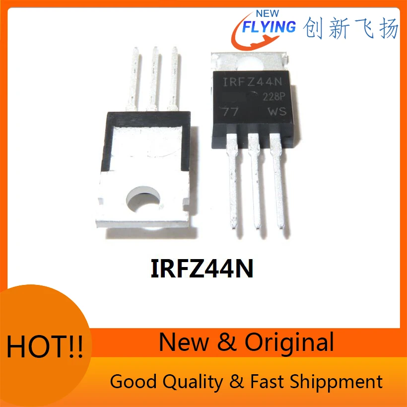 10pcs MOSFET 55V 41A IRFZ44N IRFZ44 IRFZ44NPBF 17.5m Ohm 42nC