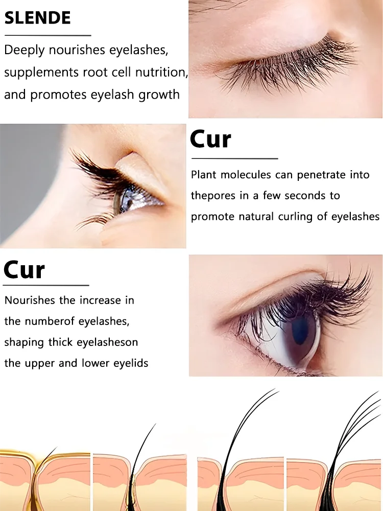 Sérum pour cils, pour des cils naturellement épais