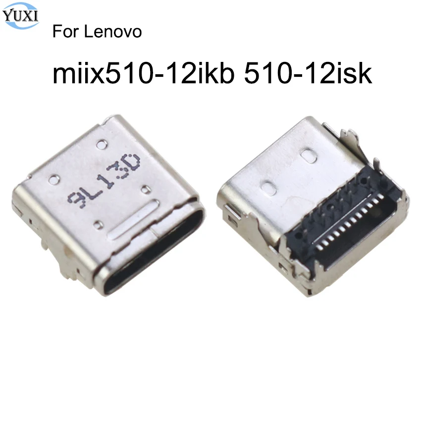 YuXi สำหรับ Lenovo Miix510-12ikb 510-12isk USB 3.1ประเภท C พอร์ตชาร์จ Plug ปลั๊กแจ็คเชื่อมต่อ