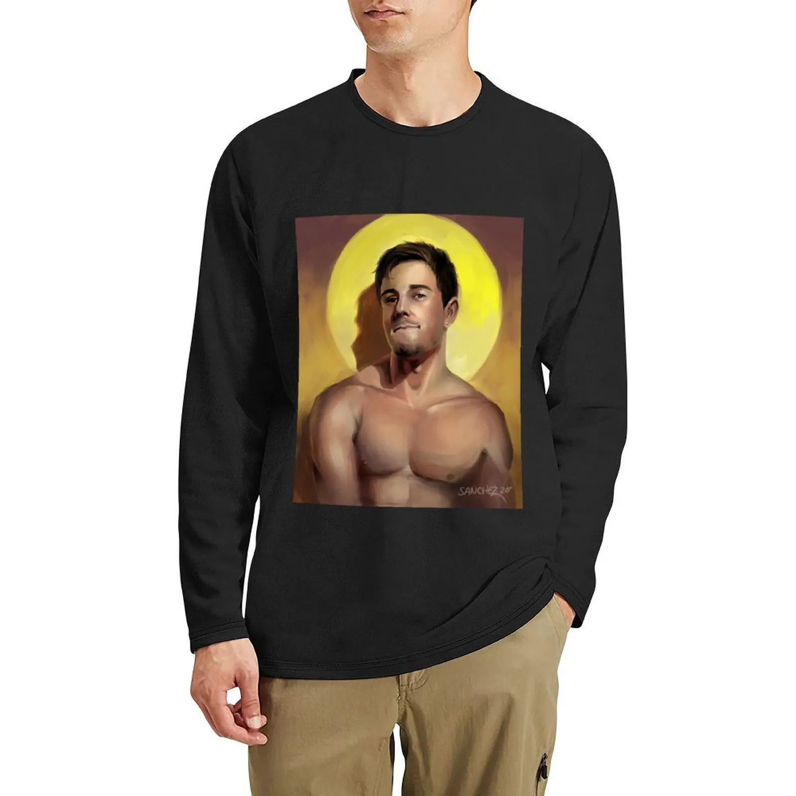 

Holy Brent Corrigan Long T-Shirt sports fan t-shirts Blouse black t shirt heavyweight t shirts plain black t shirts men