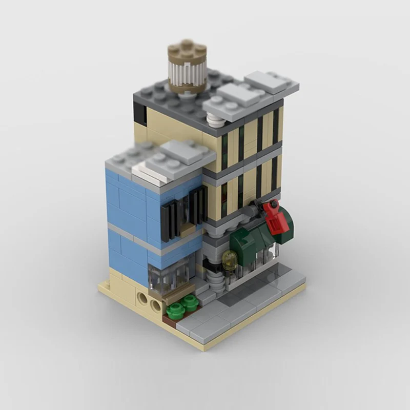 City Street View Model MOC Building Bricks Grand Emporium Extension Modular Technology Children Holiday Gifts Assemble Toys Suit