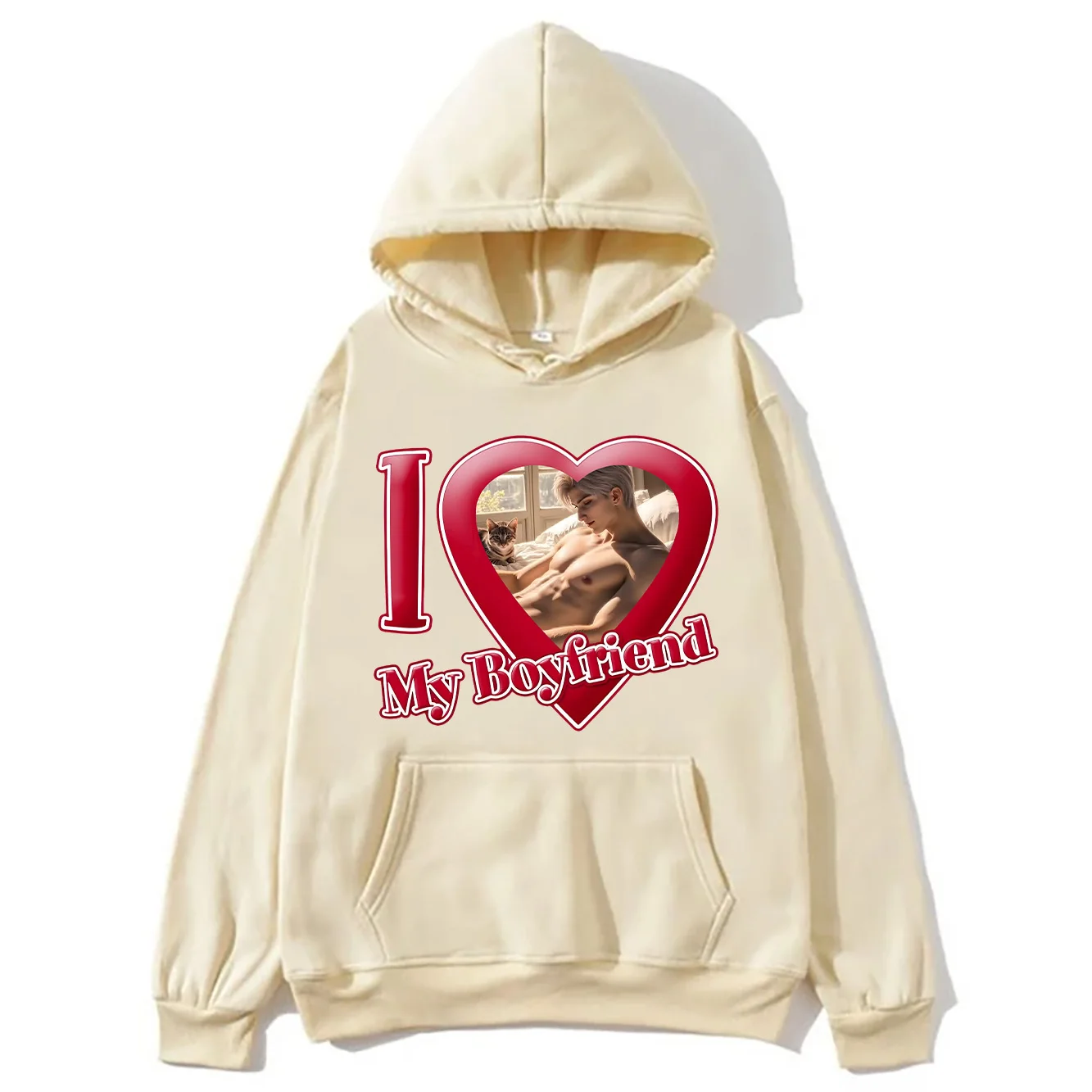 

Valentines Day Perfect Hoodies Love and Deepspace Sylus Pullovers I Love My Boyfriend Sylus Sweatshirts Fashion Aesthetic Hoody