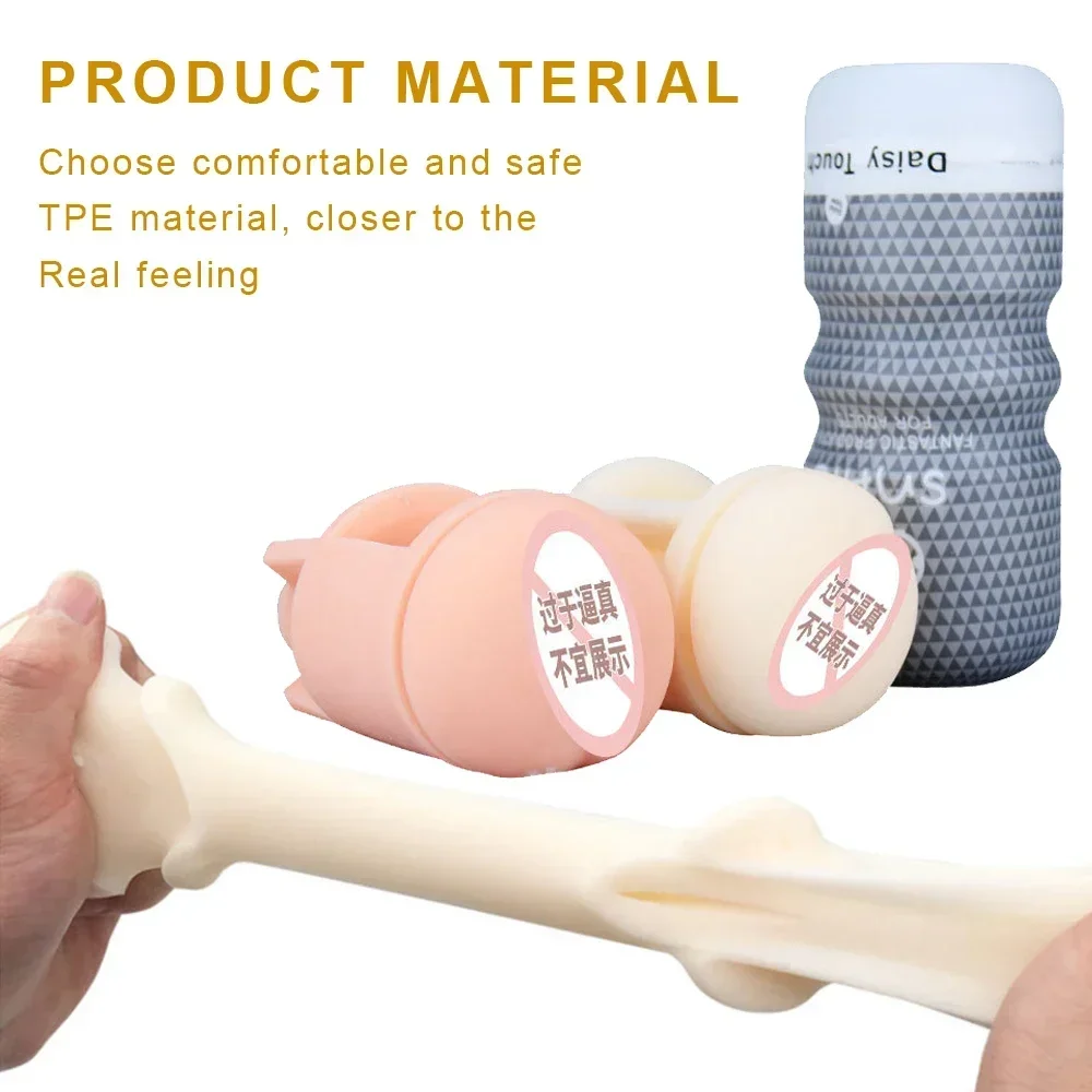 Manual Snail Airplane Cup Utensil Male Masturbator Lifelike Vaginal Anal Sex Oral Sex Penis Training Sex Toy Adult Goods for Men