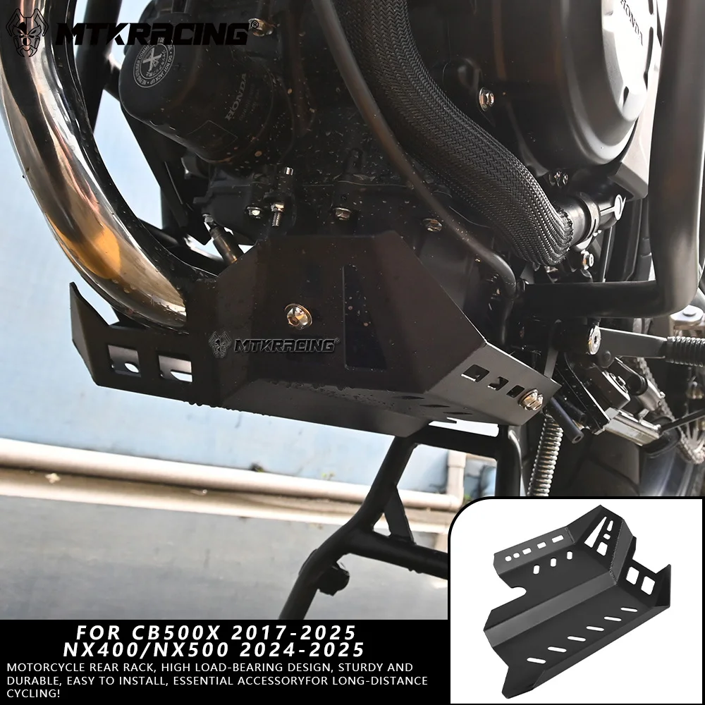 

MTKRACING For HONDA CB500X 17-25 NX400/NX500 24-25 Motorcycle Engine Guard Chassis Protection Lower Guard Plat Skid Plate