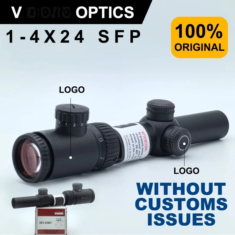 

Original Optics C-fire II 1-4x24 SFP Riflescope - V-Brite Reticle (MOA) with Sport Cantilever 30mm Mount - 2-Inch Offset