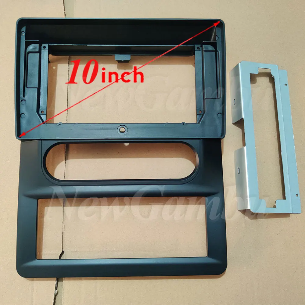 10 inch For  FOTON MP-X G7 (AUTO AC) 2022 Frame No Cable Audio Adaptor Dash Trim Kits Facia Panel  Radio Player screen 2 Din