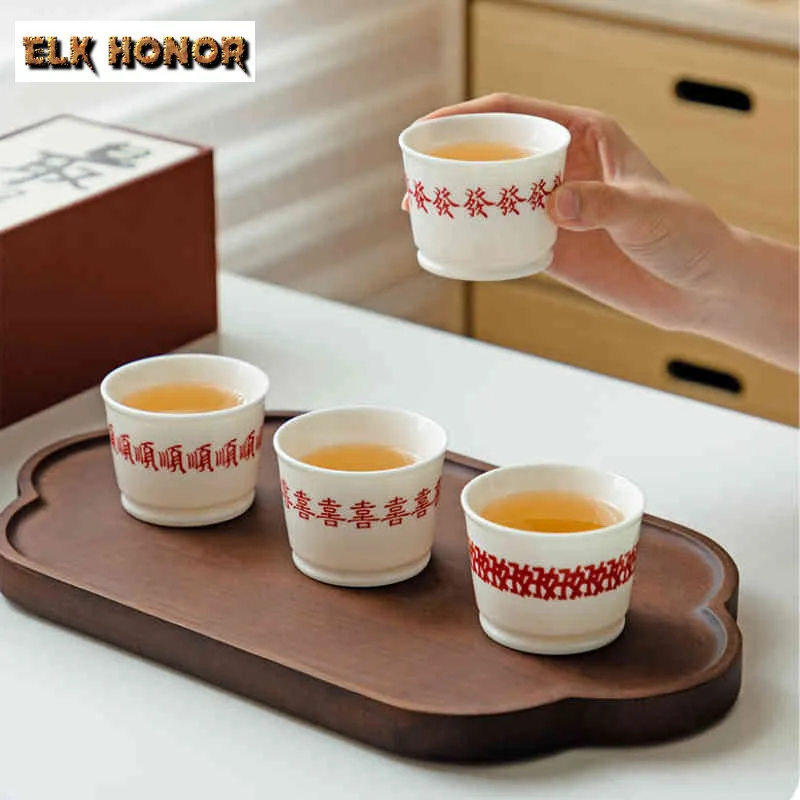 

80ML White Porcelain Pig Vat Cola Mug Beer Mug Master Mug Bubble Teacup Cold Hot Water Jug Household Office Water Cup Cafes gift