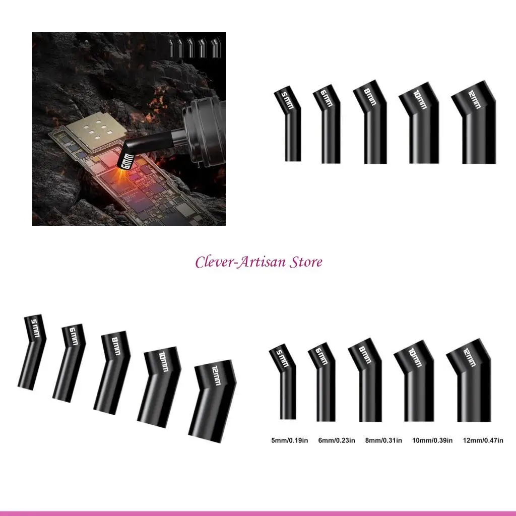 e06b-5-unidades-manga-bico-para-armas-calor-para-pistolas-calor-861dw-boca-reparo-soldagem-pcb