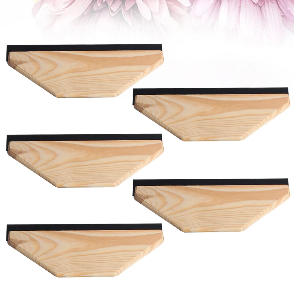 5 Pcs Scraper Durable Smooth Edge for Scraper For Car Glass Wall Windows Vinyl Wraps Sticker Squeegee Decal Tool