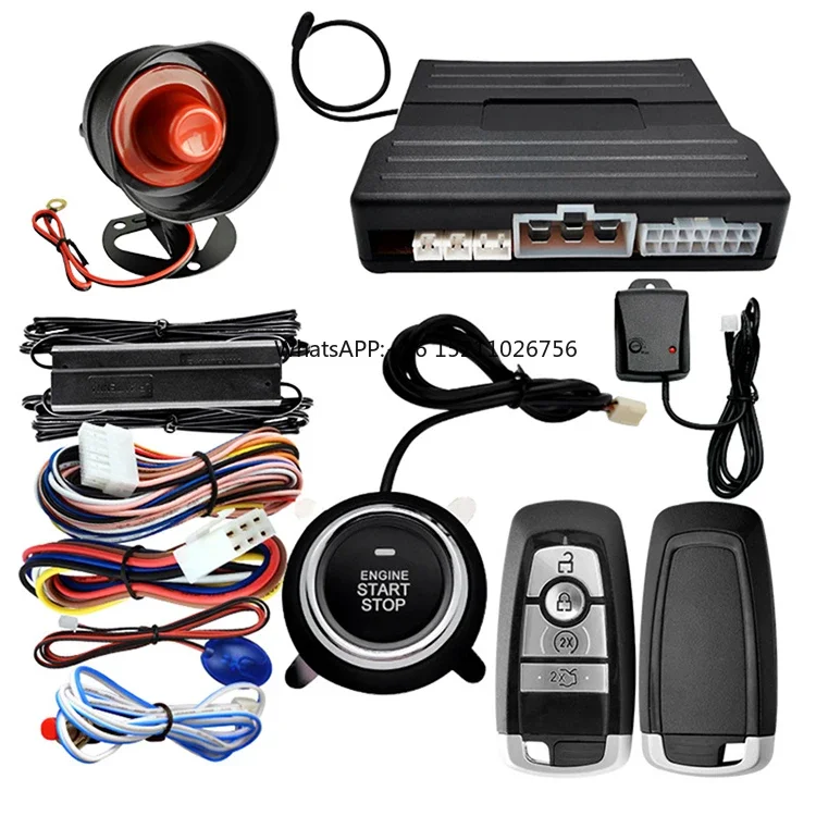 

Car Remote Central Door Lock Keyless Control Kit Alarm System Remote Control PKE keyless entry Start Stop Engine System