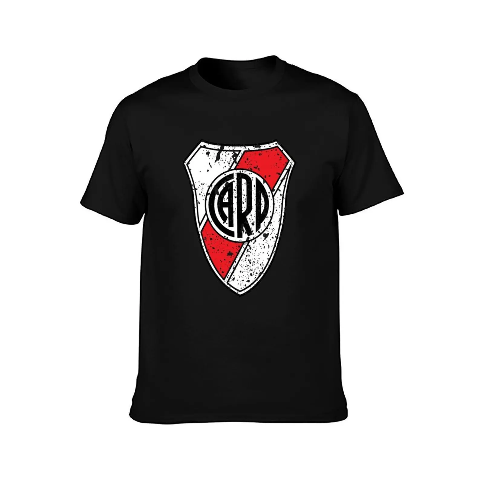 River Plate T-Shirt Basic Casual Short Sleeve Cotton Shirt