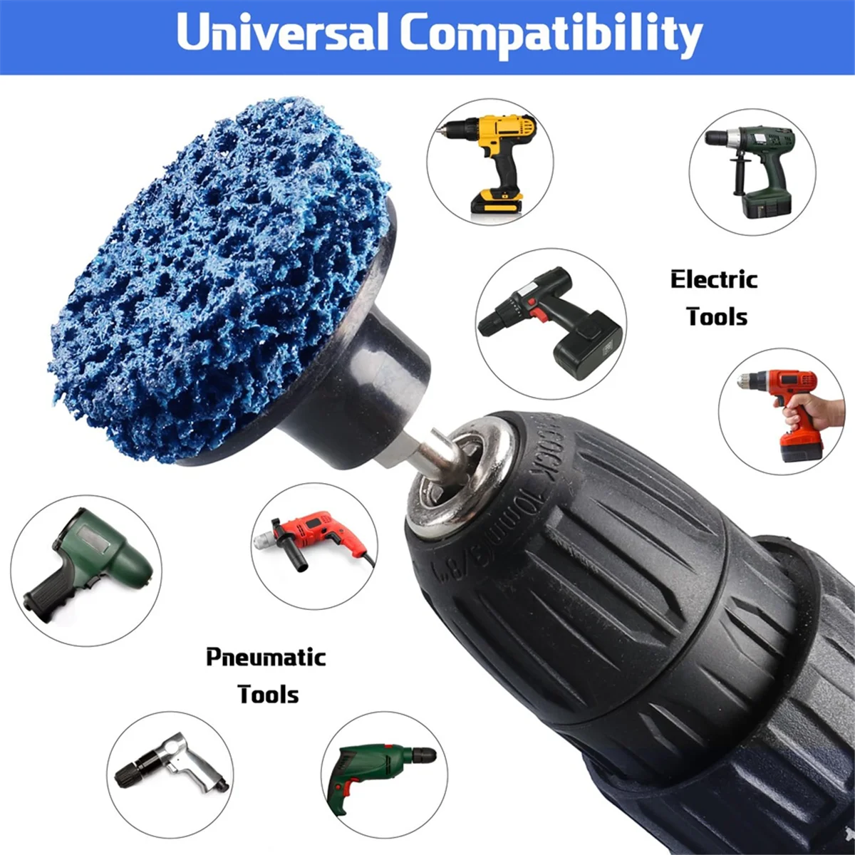 

Popular_53Pcs Diamond Quick Change Sanding Discs Set, 2 Inch Easy Strip Disc