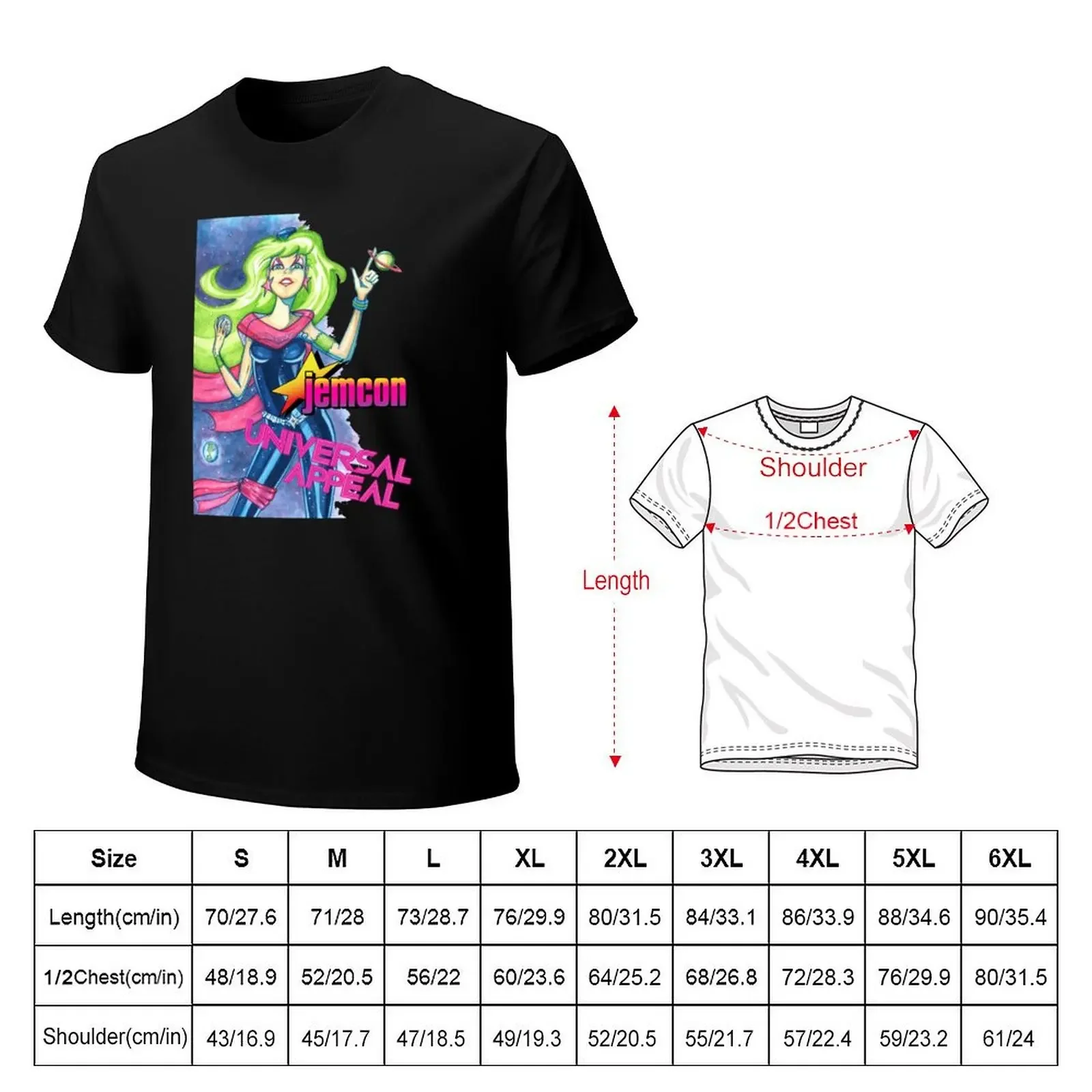 JemCon Pizzazz - Universal Appeal T-Shirt sports fans sublime anime tshirt mens graphic t-shirts big and tall