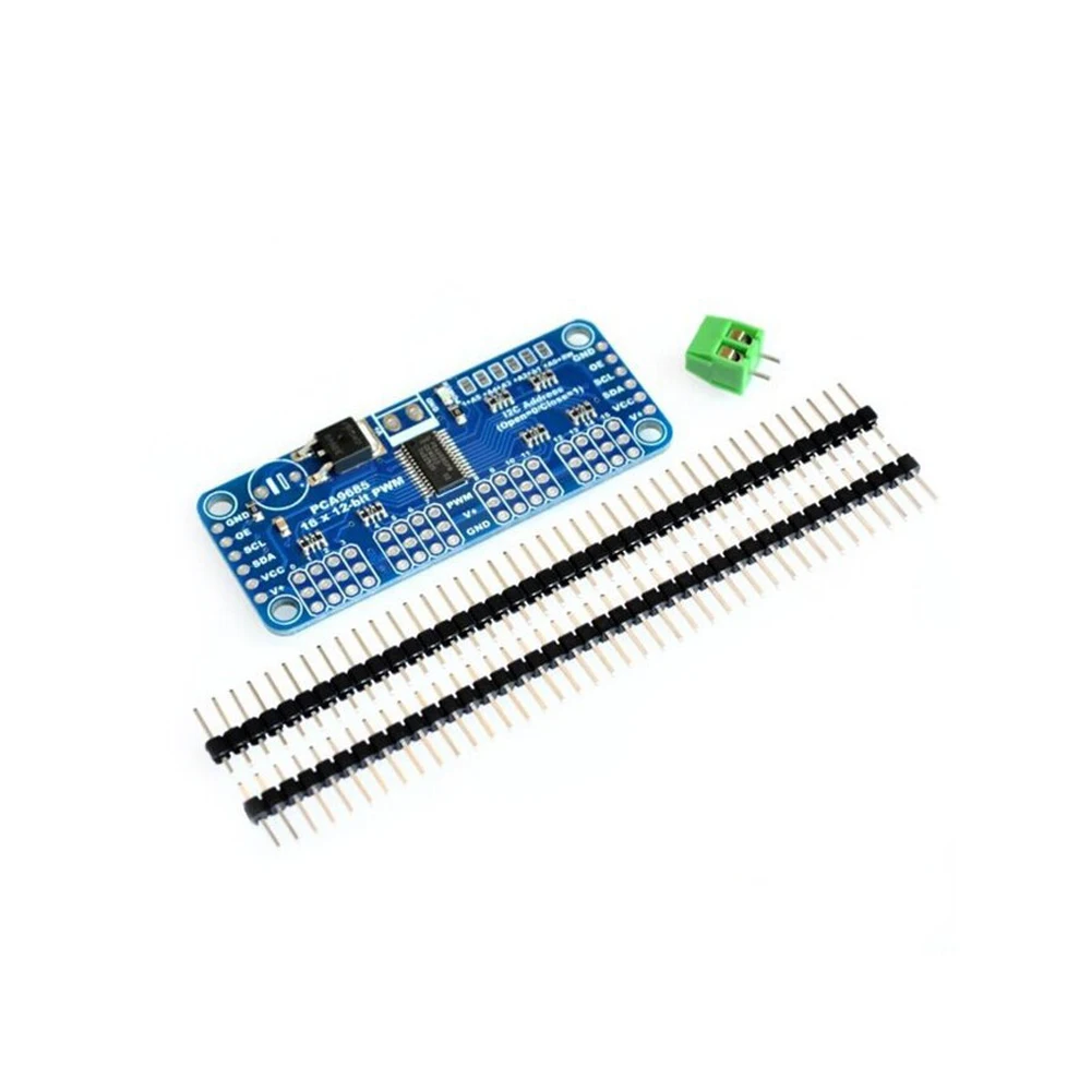 PCA9685 16 Channel 12-Bit PWM Servo Motor Driver IIC Module for Arduino Robot Servo drive Board Controller Robot IIC PCA9685