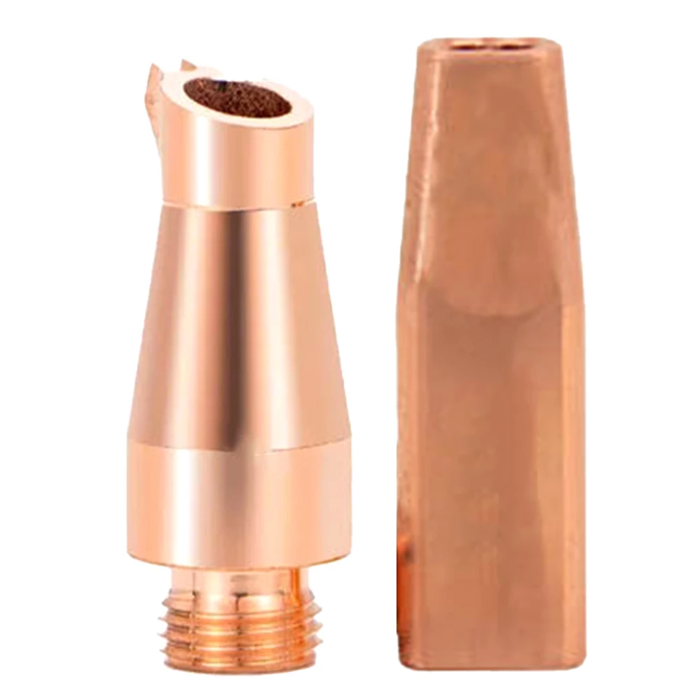 Double wire feeding welding nozzle copper SAS with low smoke emission compatible with CQWY SUP21S welding head 1 0 2 0 mm size