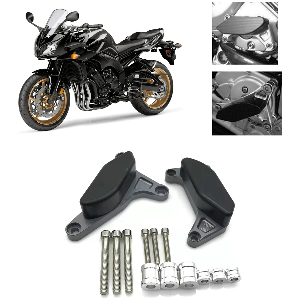 Fit for Yamaha FZ1 FZ8 FAZER 1000 800 ABS FZ-1 FZ-8 2006-2015 Motorcycle Engine Stator Case Frame Protector Guard Slider Kits