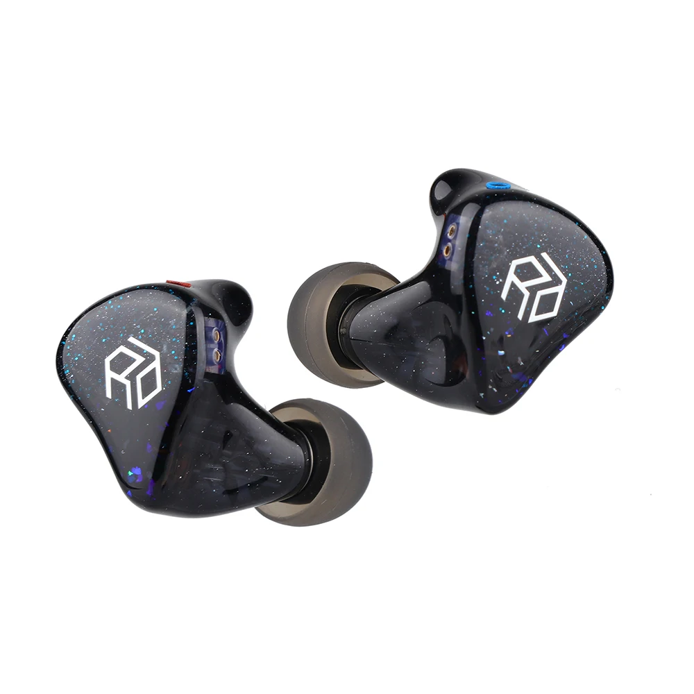 Yanyin x HBB Mahina 2EST + 4BA + 1DD Tribrid Fone de ouvido Hifi Monitor intra-auricular Estúdio DJ Música Fones de ouvido audiófilos