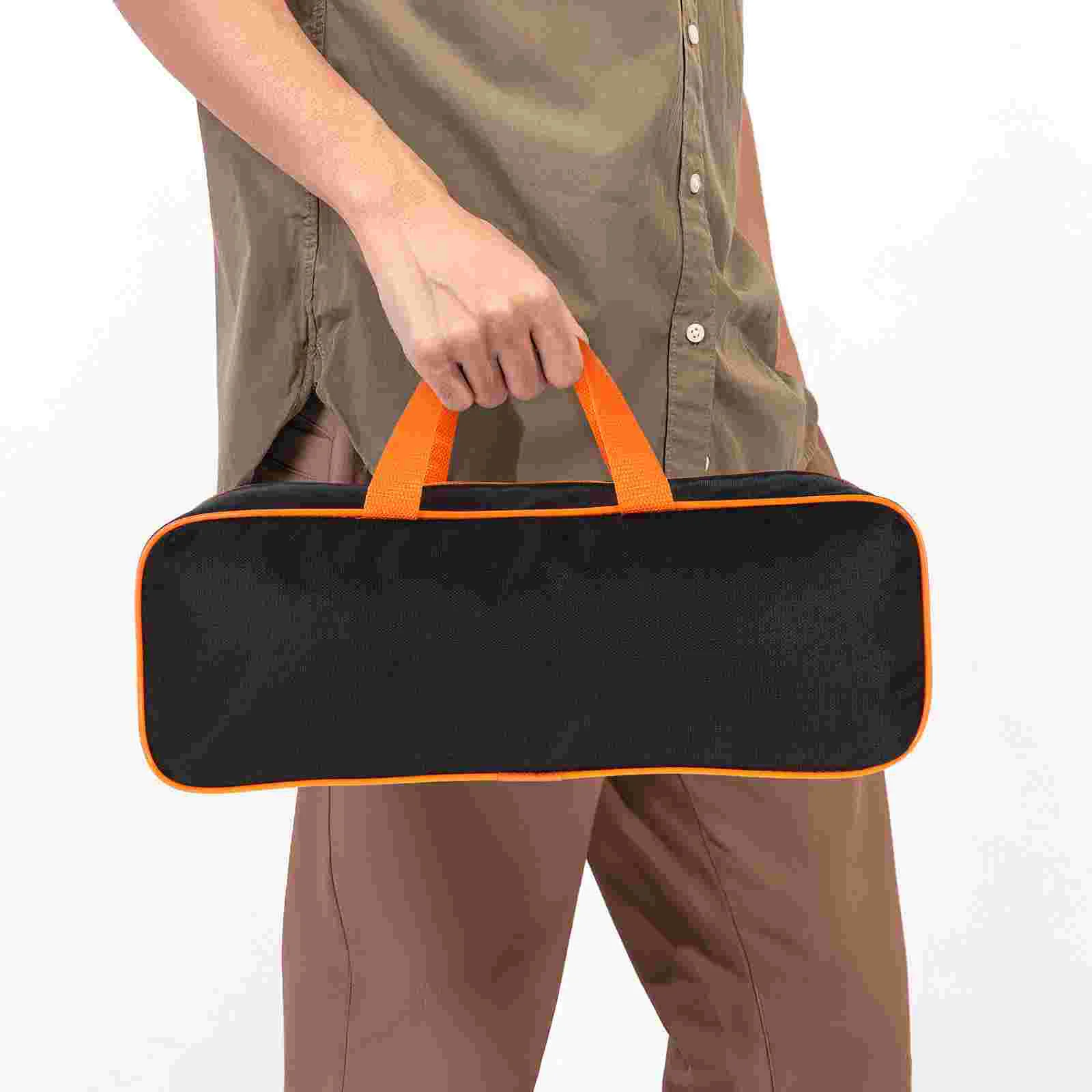 Tool Storage Bag Barbecue Accessories Bags Griddle Handbag Grill Camper Oxford Cloth Tools Carry Dad Camping Cookware