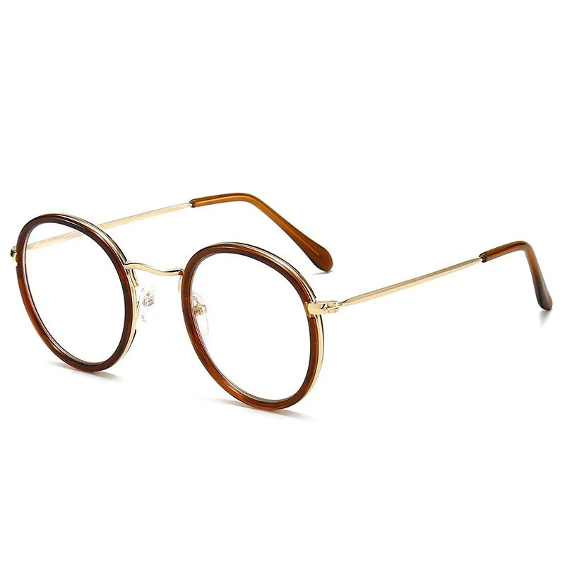 Reading Glasses Metal Round Frame 2024 Vintage Men Women Presbyopia Eyeglasses Unisex Eyewear Optical Spectacles Male Goggle